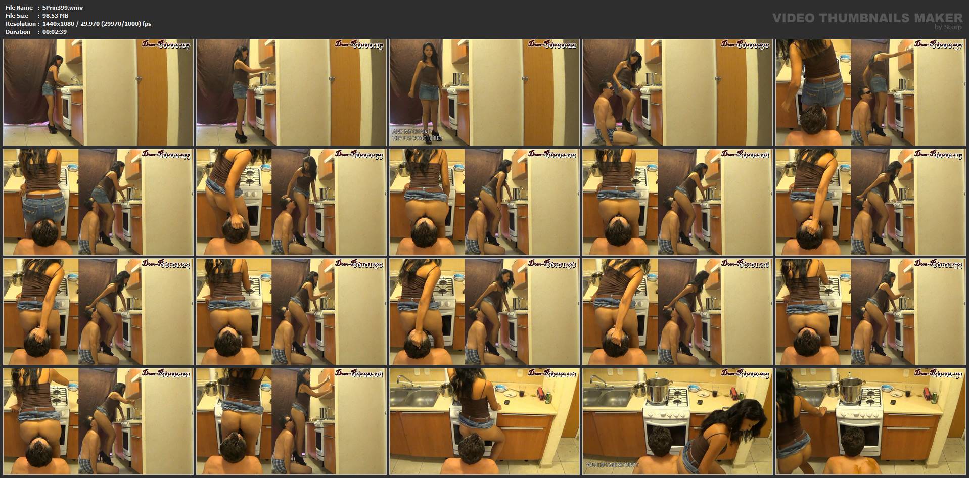 [SCAT-PRINCESS] Cooking and Pooping Part 6 Diana [FULL HD][1080p][WMV]