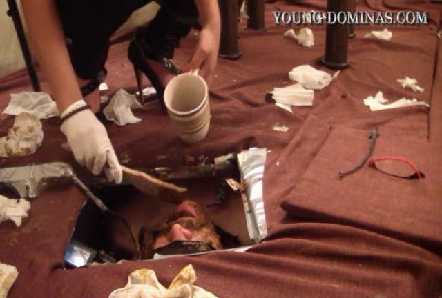 [YOUNG-DOMINAS] Close The Lid On The Toilet Slave Part 7 [SD][432p][WMV]